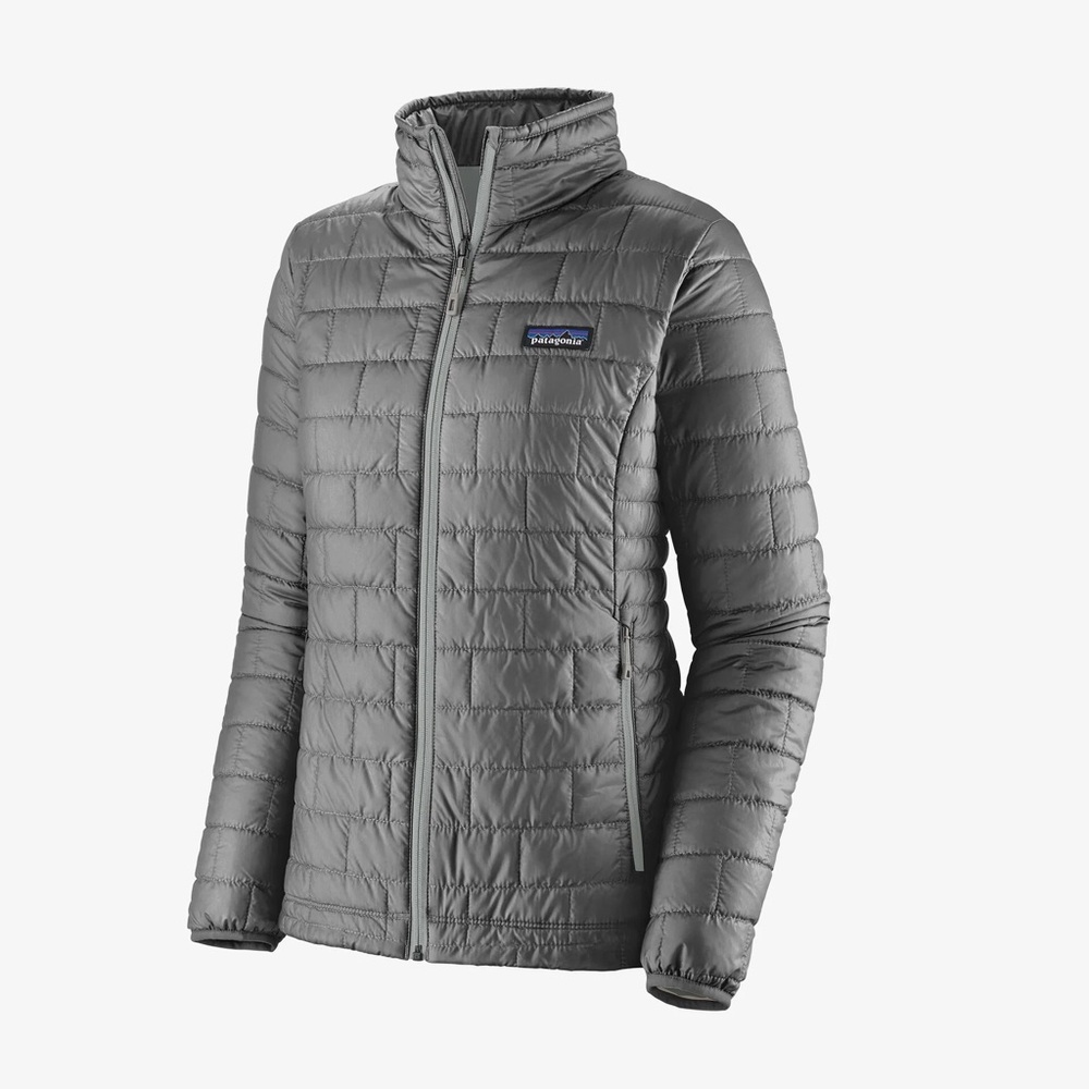Patagonia Gray Nano Puff Quilted Jacket